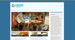 Desktop Screenshot of anamstudents.org